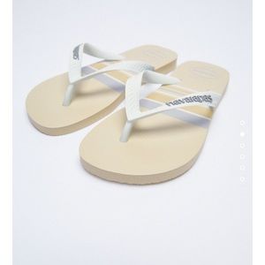 Zara havaianas sandals